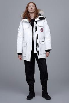 Chamarras Canada Goose Mujer México - PBI Expedition Abrigos Blancos OQ8452931